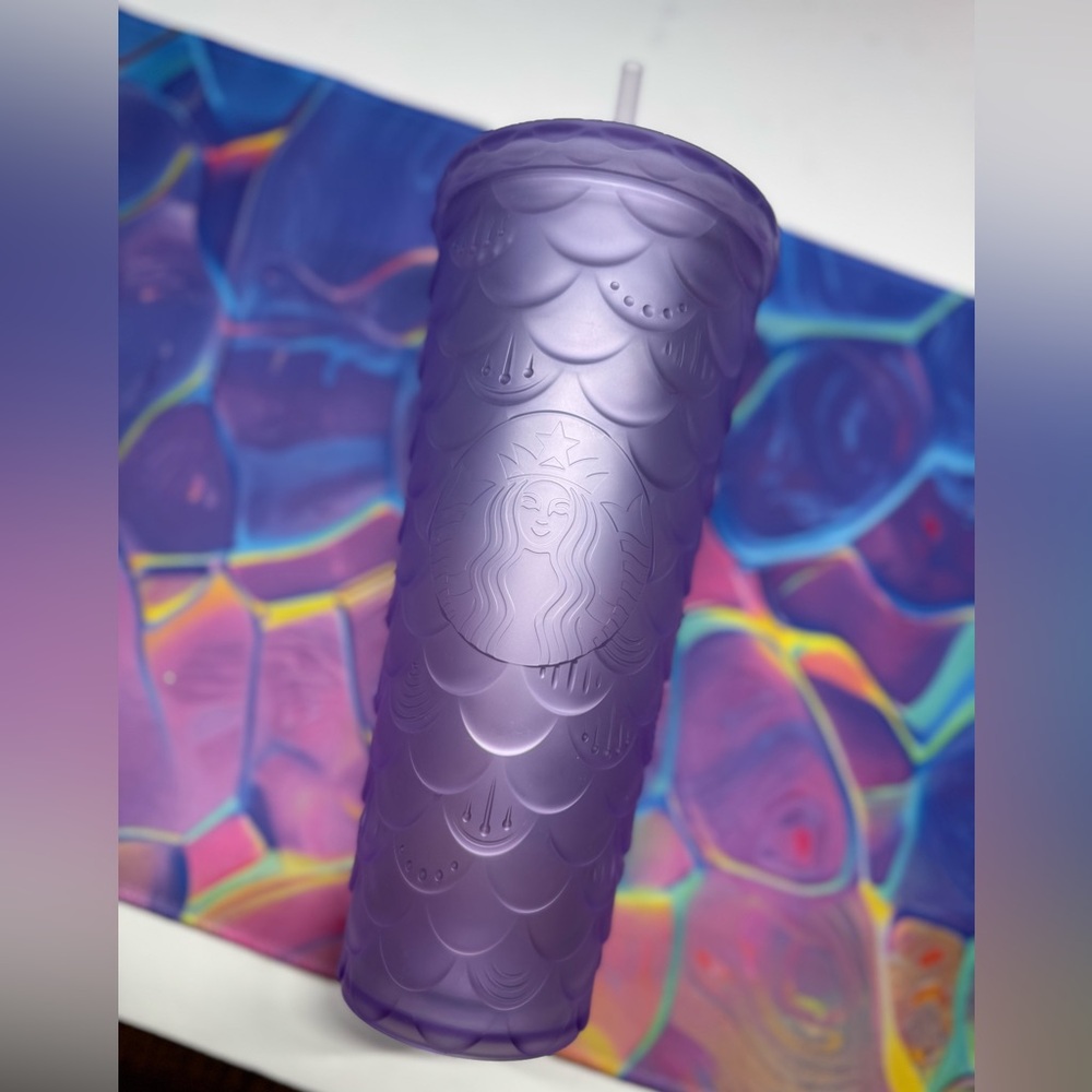 Purple Mermaid Starbucks Tumbler - China Release Soft Touch